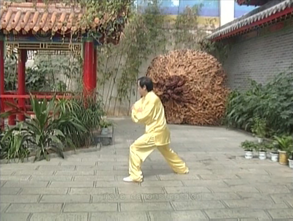 陈正雷老师老架二路教学第十四式：转身腰拦肘